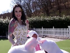 Easter Bunnies 15hot sexvideos small creampie couple fuck 7on1, Anal - Megan Coxxx And Anna De Ville