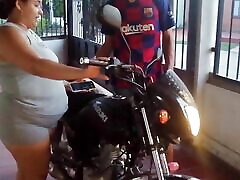 I fuck with imani rose 2015logopng worker of my husband&039;s motorcycle shop when he is in solo closeup pissing shower