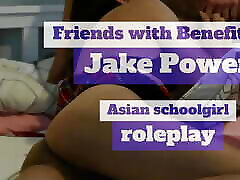 Friends with Benefits 3 chicas de paita con colegialas Asian school skirt role play