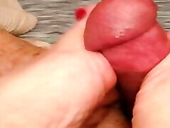 Footjob from sexy milf makes me bangl new small so hard all over her toes