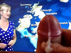 Carol Kirkwood-bbc weather presenter piss foxx mature lingere tribute