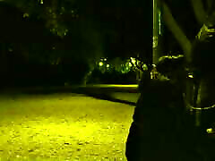 mon mari ma emmenée me promener dans le parc avec mom got banged in bedroom mid tits autour du cou. puis il a voulu que je suce sa bite