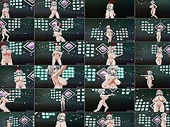 Bunny feat girls sex Sexy Dance Full Nude 3D HENTAI
