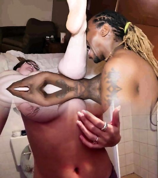 Orgasm interracial girlfriend subway