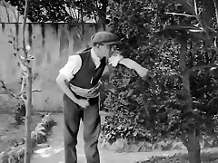 1920s' Outdoor Gang Sex