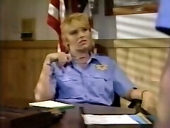 Gorgeous female police office got her pussy banged