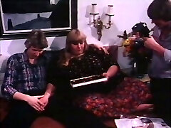 vintage 70er Jahre Dänische - Versuch Fräulein-Form (Deutsch dub) BBW - cc79