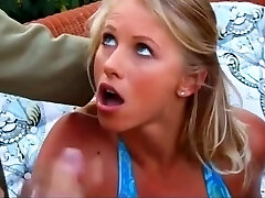 Retro blowjobs earn filthy facials