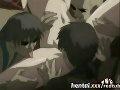 Super-cute tour guide learns about gangbang