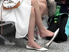 Black man nails imported japanese chick in foot fetish