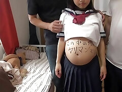 Damn, that's Muddy! Preggie Rina Has to Leave Right Before Graduation Due to Pregnancy! (part 1)