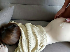 Stepbrother Pulverizes His Gorgeous and Sexy Stepsister with jizz flow on ass