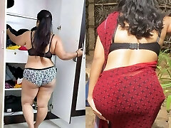 Sexy tamil girl Enormous Ass desi gaand pussy licking