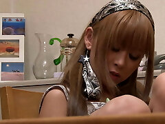 Japanese housewife is very unsatisfied sexually and tempts the neighbor