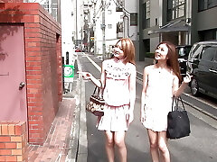 JAPANESE BABE GETS FEET LICKED THEN Plumbed BY A Enormous COCK