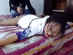 Chinese Bdsm Vibed To Cum