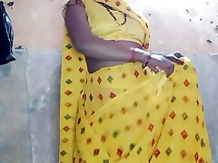 Bengali sister-in-law in saree penetrated rigid by brother-in-law
