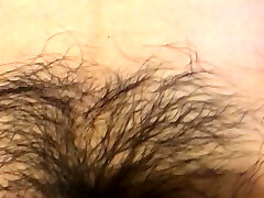 Asian wife hairy poon fingered