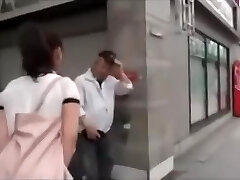 Shy Japanese Daddy fucks with puny girl.