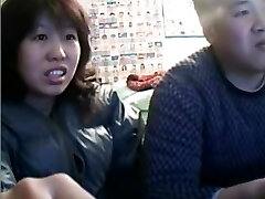 Chinese Couple Sex Life before Webcam
