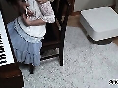 Cute asian teen babe gets insatiable part1
