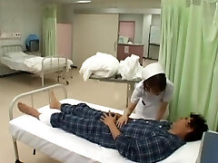 Amazing Chinese model Nozomi Osawa, Luna Kanzaki, Hinata Komine in Horny Nurse, Stockings JAV movie