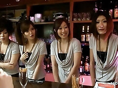 Swinger Sex Fuck-fest with Petite Asian Teens in Japanese Club