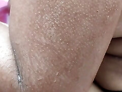 Indian Woman Washes Her Perfect Body