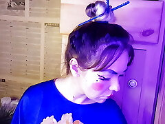 japanese stepsister smokes a ciggy