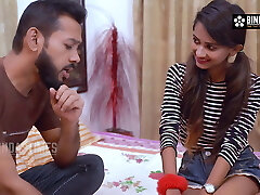 Schoolgirl Sudipa Drills her Teacher during Class (Hindi Audio)