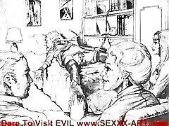 Classic and Antique Horror Artwork