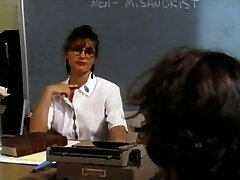 College slut getting boinked on teachers desk