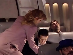 amante de auxiliar de vuelo