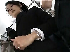 Chinese public bus blowjob and fuck