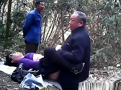 Old asian man fucks chubby chinese prostitute