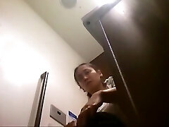Japanese hidden restroom camera in restaurant (#77)