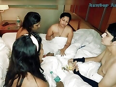 hunter fucking trio indian pussies one by one - FFFM