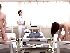 看護婦ナース達の性処理ご奉仕bang-out ナース達がSEX大好きなビッチスケベエロマンコを使い 大好物の精子スペルマザーメン精液採取 nurse intercourse 騎上位激ピス中だし 乳首舐め奉仕