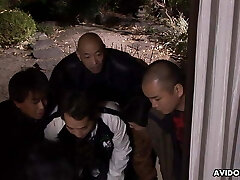 Japanese wife, Kimisima Saeko had group orgy, uncensored