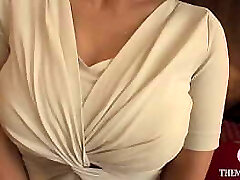 50-Year-Older Bursting Knockers Married Girl, Mitsuko, Has a Young Man'_s Nakadashi Make Her Mature Cunt Fire Up and She Yells and Comes! - Intro