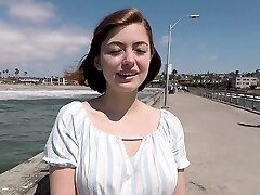 Bang Real Teens Aria Sky just turned 18 and is ready to fuck