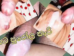 Dirty stepsister vagina and ass gobbling her stepbrother ,fucking after lot of cum in mouth
