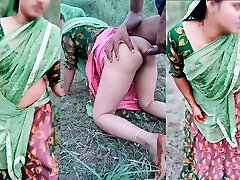 mota lund bahut pasand hai devar ji, chodo mujhe or joe se, desi indian bhabhi torn up by devar outdoor jaungal se hindi HD