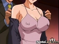 Hentai.xxx - Buxom MILF'S First 3some