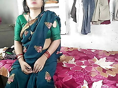 Brother-in-law made Bhabhi deep-throat his jizz-shotgun in a closed room and then fucked her, (clear Hindi voice)