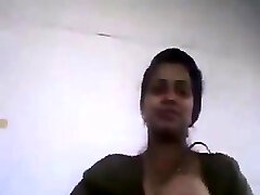 Solo Chick Flaunting Astounding Big Boobs