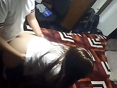 with my classmate! Students Fucking After Leaving Their High College! and THEY ALMOST FOUND OUT!! PUBLIC Bang-out!!