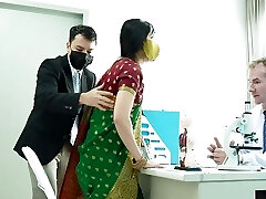 Indian Desi Girl Porked by her Ample Dick Doctor ( Hindi Drama )