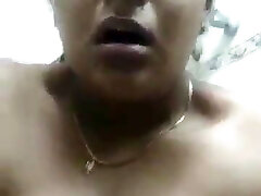 mature masterbuation in bathroom