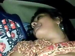 Mallu girl sucking cock in van